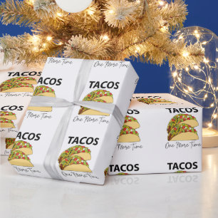 Papel De Regalo Tacos Una Vez Más Comida Mexicana Taco