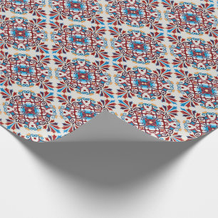 Papel De Regalo Talavera Tile