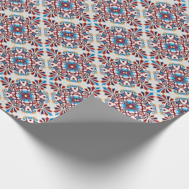 Papel De Regalo Talavera Tile (Esquina)