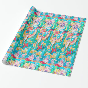 PAPEL DE REGALO TALLA DE GRIPE FAIRY