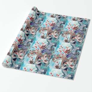 PAPEL DE REGALO TALLA DE LA JERINGA ORIENTAL