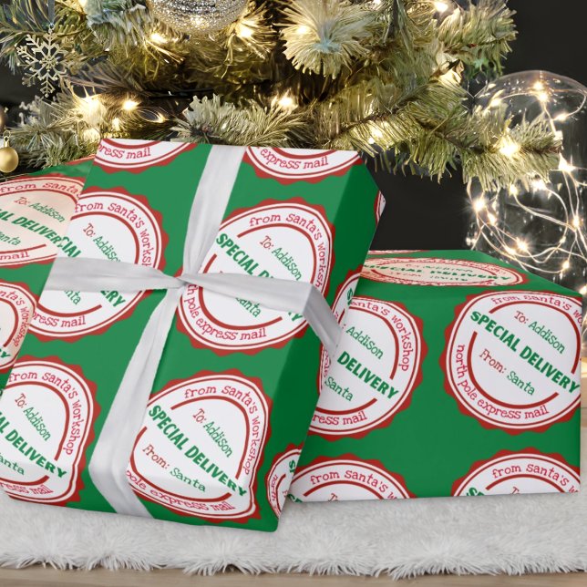 Papel De Regalo Taller de entrega especial personalizada (Subido por el creador)