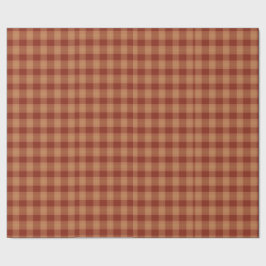 Papel De Regalo Tan Tartan Wrapping Paper