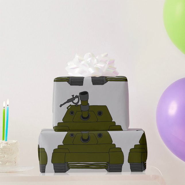 Papel De Regalo Tanque militar (Subido por el creador)