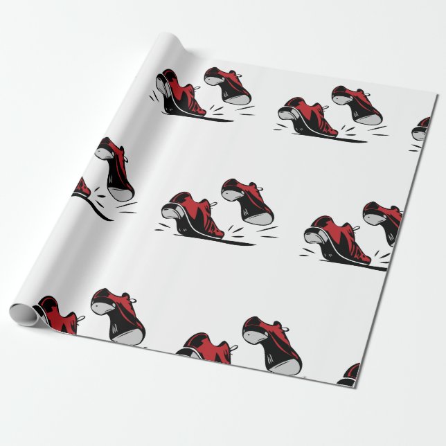Papel De Regalo Tap Dancing Shoes (Desenrollado)