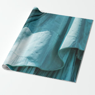 Papel De Regalo Tapa de tela verde azulada