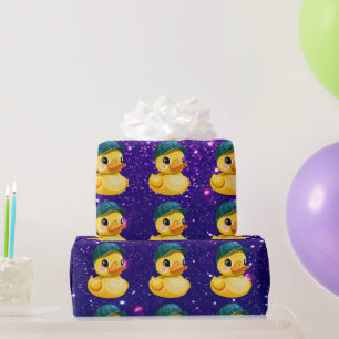 Papel De Regalo Tapón de pato de caucho con encanto inspirado en e