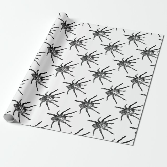 Papel De Regalo Tarantula del Grunge (Desenrollado)