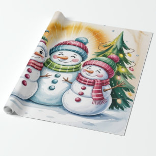 Papel De Regalo Tarjeta de Feliz Navidad Elegante Saludo Navideñ
