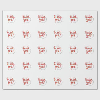 Papel De Regalo Tarjeta de Negocios de Agradecimiento Floral – Peq
