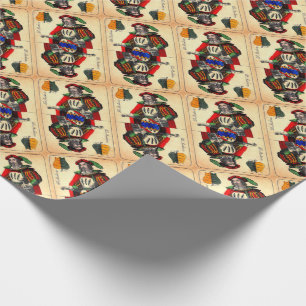 Papel De Regalo Tarjeta tarot número 1 del siglo XIX impresa