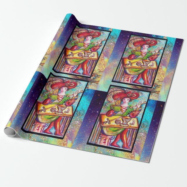 PAPEL DE REGALO TAROS DE LAS SOMBRAS PERDIDAS /EL MAGICIANO (Desenrollado)