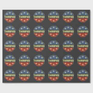 Papel De Regalo Tarrfied Anit Trump Patriótico Americano