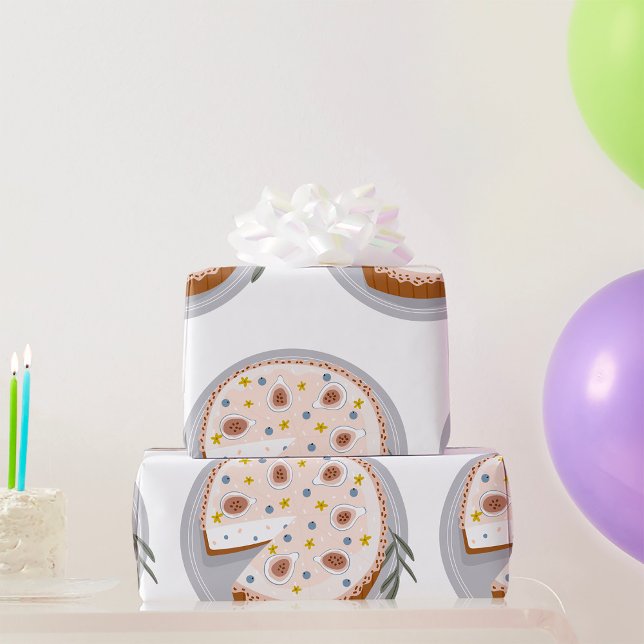 Papel De Regalo Tarta de Queso Redonda (Subido por el creador)