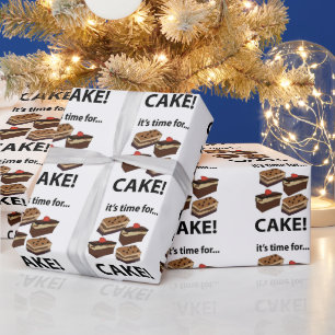 Papel De Regalo Tarta Es Hora De Tarta