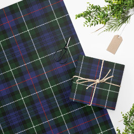 Papel De Regalo Tartan Clan MacKenzie Plaid Green Purple Check