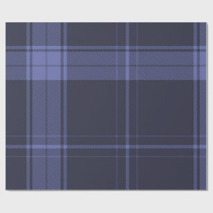Papel De Regalo Tartan Crepuscular Futurista