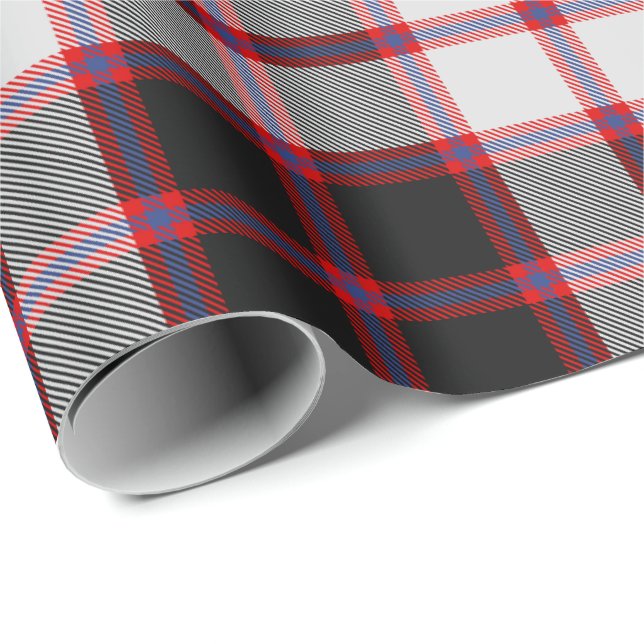 Papel de regalo Tartán de caza del Clan MacPherson (Esquina del rollo)