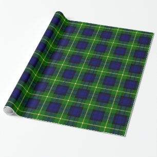 Papel De Regalo Tartán de Gordon del clan