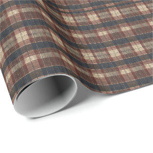 Papel De Regalo Tartán de la Antigua Escocia