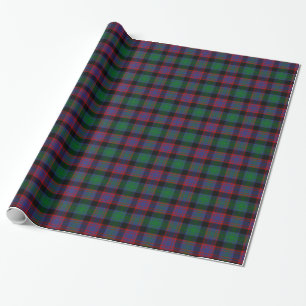 Papel De Regalo Tartán de la caza de Alexander del clan