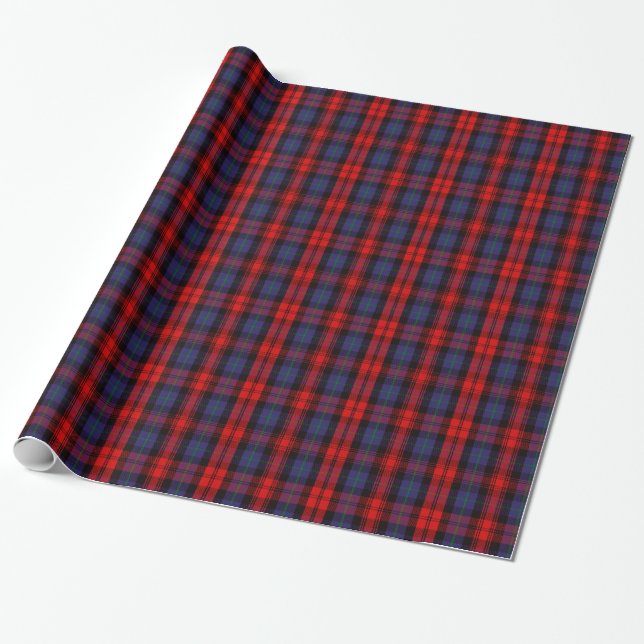 Papel De Regalo Tartán de MacLachlan del clan (Desenrollado)
