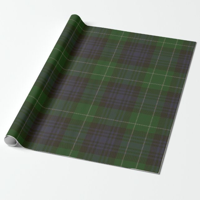 Papel De Regalo Tartán del clan de Abercrombie (Desenrollado)
