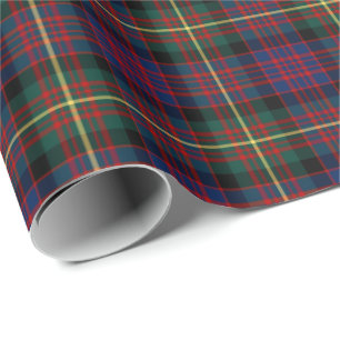 Papel De Regalo Tartán del clan de Carnegie