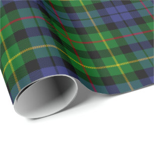 Papel De Regalo Tartán del clan de Rollo