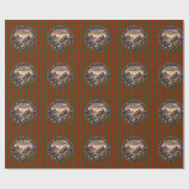 Papel De Regalo Tartan del Clan Escocés MacGregor