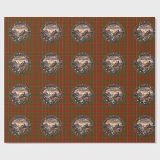 Papel De Regalo Tartan del Clan Escocés MacGregor