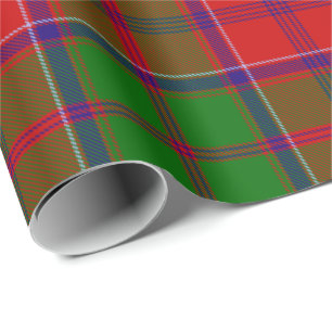 Papel De Regalo Tartan del Clan Grant