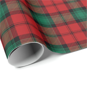 Papel De Regalo Tartan del Clan KERR - La tela escocesa del clan K