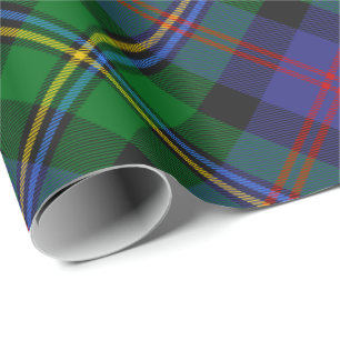 Papel De Regalo Tartan del Clan Malcolm