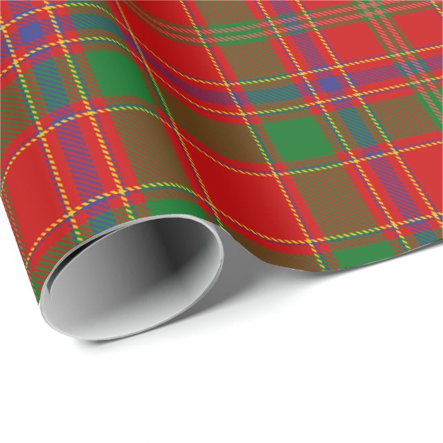 Papel De Regalo Tartan del Clan Munro (Esquina del rollo)