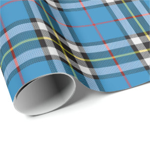 Papel De Regalo Tartan del Clan Thomson – La tela cuadriculada de