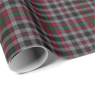 Papel De Regalo Tartán del escocés de Borthwick del clan