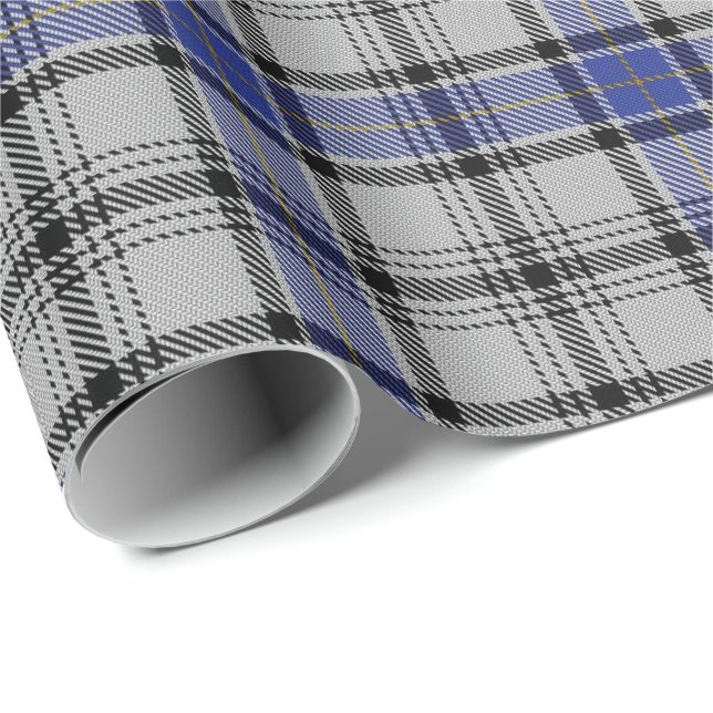 Papel De Regalo Tartán del escocés de Hannay del clan (Esquina del rollo)