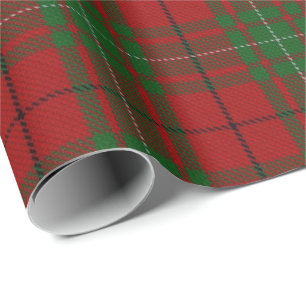 Papel De Regalo Tartán del escocés de MacAulay del clan
