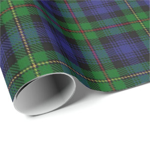 Papel De Regalo Tartán del escocés de MacEwen Ewen del clan