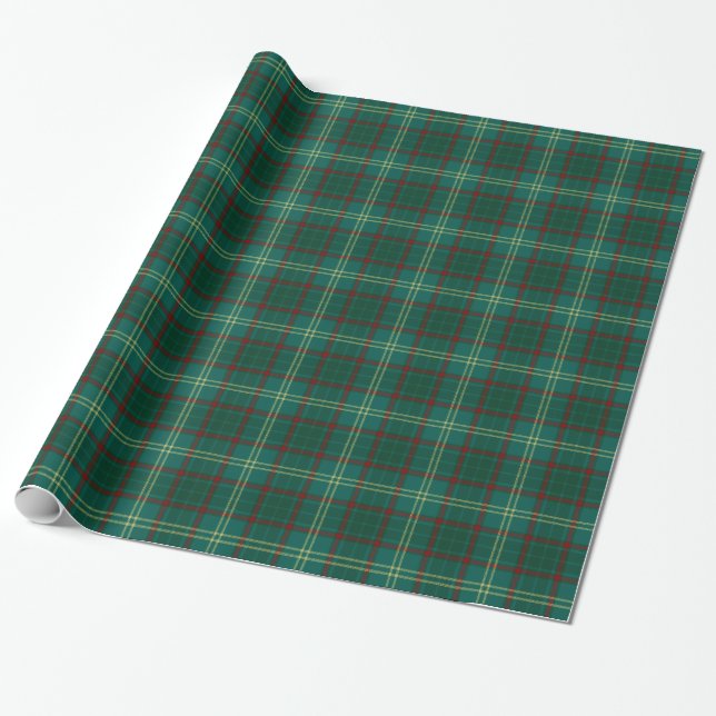 Papel De Regalo Tartán del irlandés del condado de Armagh (Desenrollado)