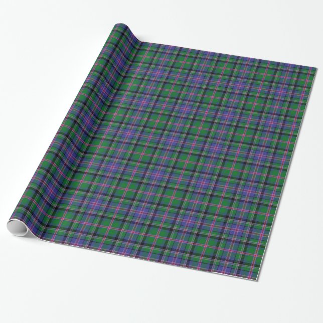 Papel De Regalo Tartán del tonelero del clan (Desenrollado)