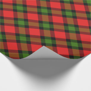 Papel De Regalo Tartán festivo