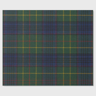 Papel De Regalo Tartan Vestido Kennedy Oscuro