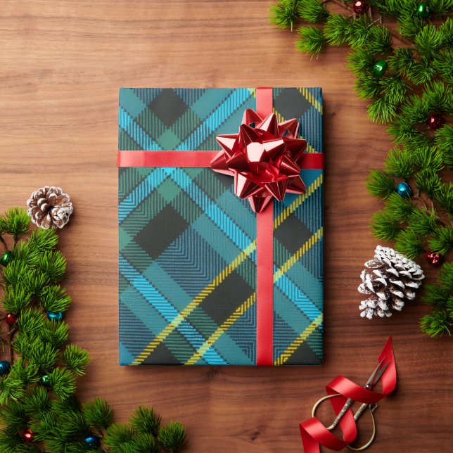 Papel De Regalo Tartan Weir (Regalo de vacaciones)