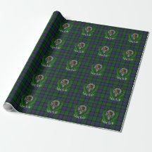 Tartan y Cresta del Clan Escocés Sinclair