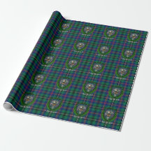 Tartan y Cresta del Clan Escocés Wood