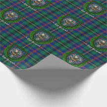 Tartan y Cresta del Clan Escocés Wood