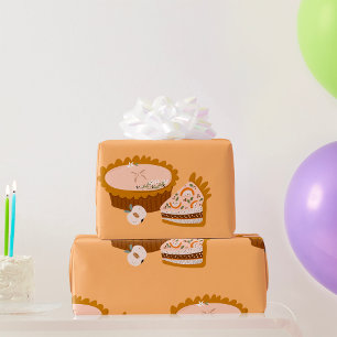 Papel De Regalo Tartas de Calabaza