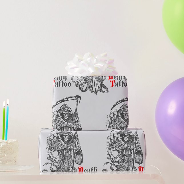 Papel De Regalo Tatuaje de la muerte (Subido por el creador)